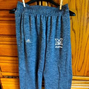 Miami University skating Adidas Sweat pants